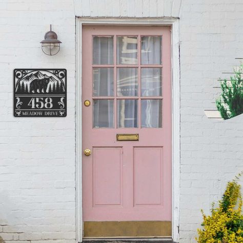 Pink house exterior