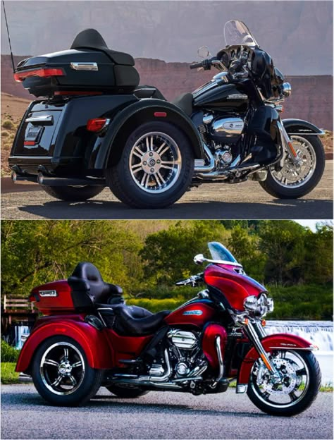 Three Wheeled Motorcycles, Harley Davidson Tri Glide, Harley Trikes Motorcycles, Three Wheel Motorcycle, 3wheel Motorcycle, Tri Motorcycle, Trike Harley Davidson, Honda Motorcycles Goldwing, Trike Harley