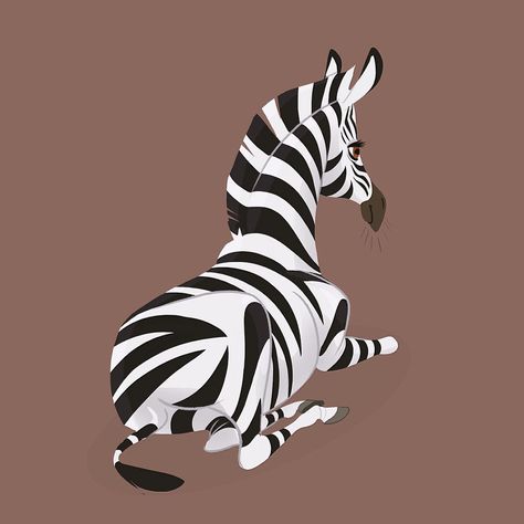 Zebra Cartoon, Zebra Pictures, Drawings Of Animals, Drawing Videos For Kids, Cartoon Drawings Of People, Cartoon Drawings Disney, Character Design Cartoon, Cartoon Drawings Of Animals, Zebra Art