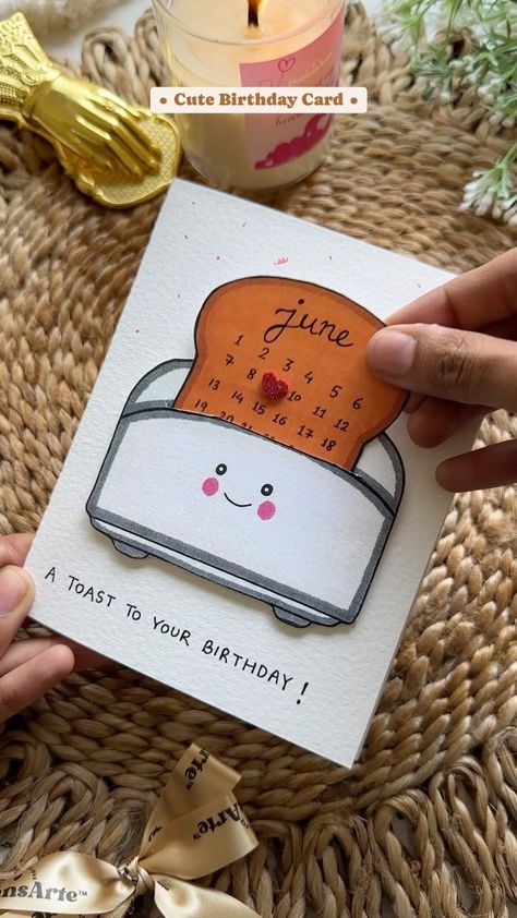 Instagram Beautiful Gift For Best Friend, Ideas For Fathers Birthday Gift, Birthday Of Boyfriend, Cute Drawing For Friends, Cute Drawings For Birthday Cards, How To Make Birthday Gift, Friendship Diy Gifts Craft Ideas, Scrapbook Birthday Ideas, Cute Cards For Best Friend