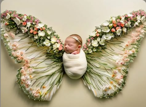 Lion King Newborn Pictures, Butterfly Theme Maternity Shoot, Maternity Photo Shoot Props, Butterfly Baby Photoshoot, Newborn Photography Girly, Diy Baby Photoshoot, Butterfly Photoshoot, Backdrop Butterfly