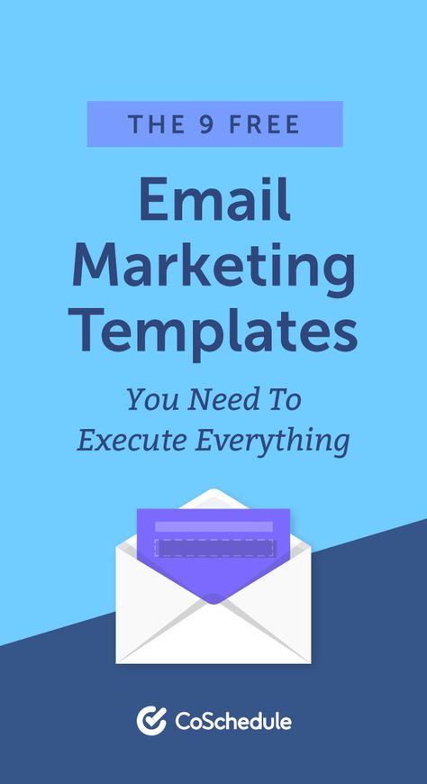 Here are nine ways to take the busywork out of #emailmarketing. #freetemplates https://coschedule.com/blog/email-marketing-templates/?utm_campaign=coschedule&utm_source=pinterest&utm_medium=CoSchedule&utm_content=The%209%20Free%20Email%20Marketing%20Templates%20You%20Need%20to%20Execute%20Everything Email Marketing Templates, Email Marketing Examples, Email Marketing Inspiration, Email Marketing Automation, Email Marketing Template, Email Marketing Design, Email Marketing Tools, Email List Building, Email Marketing Services