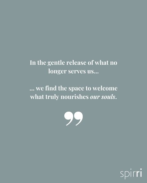 By consciously letting go of what no longer serves you, you open up space for new things to come in.  🌿⁠ ⁠ How are you consciously releasing what no longer serves you? 💗💭⁠ ⁠ #spiritualquotes #spirriofficial #spirri #inspiringquotes #release #personalgrowth #wisdom #life #quotestoliveby⁠ Creating Space Quotes, Letting Go Of What No Longer Serves Me, Release Quotes Letting Go, Let Go Of What No Longer Serves You, Stillness Quotes, Release Quotes, Yoga Inspo, Yoga Moves, Yoga Teacher Training