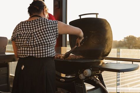 Our Top 5 Recipes for Your New Weber Q Barbecue | News | Weber BBQ Grill Photography, How To Clean Bbq, Barbecue Design, Weber Bbq, Portable Barbecue, Build Outdoor Kitchen, Weber Grill, Bbq Gifts, Baby Q