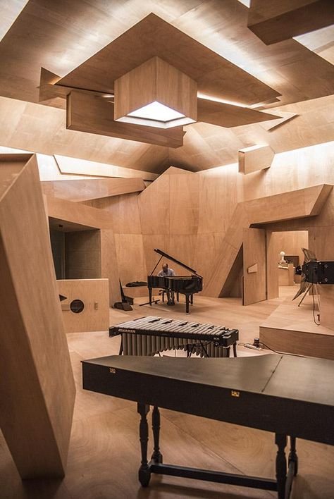 French Pavilion, Music Studio Design, Music Room Design, Art Of Noise, Music Recording Studio, Recording Studio Design, Recording Studio Home, Home Studio Setup, Music Studio Room