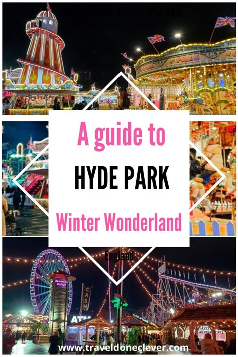 A guide to Hyde Park Winter Wonderland. Winter Wonderland in London. Christmas Markets in London. Hyde Park Winterwonderland, Hyde Park London Christmas, Winter Wonderland Hyde Park London, London For Christmas, Hyde Park Winter Wonderland, Hyde Park Christmas, London Xmas, Winter Wonderland Hyde Park, Winter Wonderland London