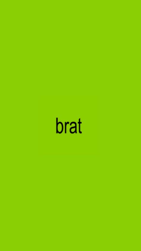 #brat #charlixcx #bratalbum Brat Green Wallpaper, Brat Wallpapers Charli, Brat Background, Brat Charli Xcx Wallpaper, Brat Wallpapers, Brat Poster, Brat Core, Brat Pfp, Brat Charli