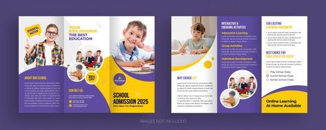 Back to school education admission trifo... | Premium Psd #Freepik #psd #brochure #school #kids #education School Brochure Design, Brochure Design Templates, Education Brochures, Kids Festival, School Brochure, Ppt Template Design, Case Study Template, Possessive Pronoun, Modern Brochures