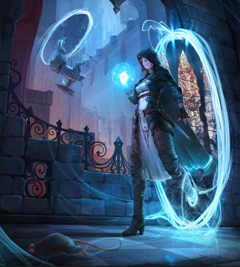 Magic Machine Fantasy Art, Portal Superpower, Time Powers, Portal Magic, Mage Art, Tech Magic, Time Magic, Magic Portal, Portal Art