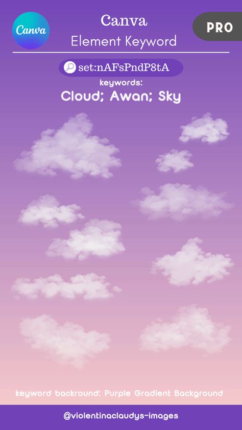 Clouds Canva Element, Cloud Poster Design, Canva Design Elements, Canva Keywords Elements, Technology Design Graphic, Canva Keywords, Canva Frames, Keyword Elements Canva, Alphabet Photos