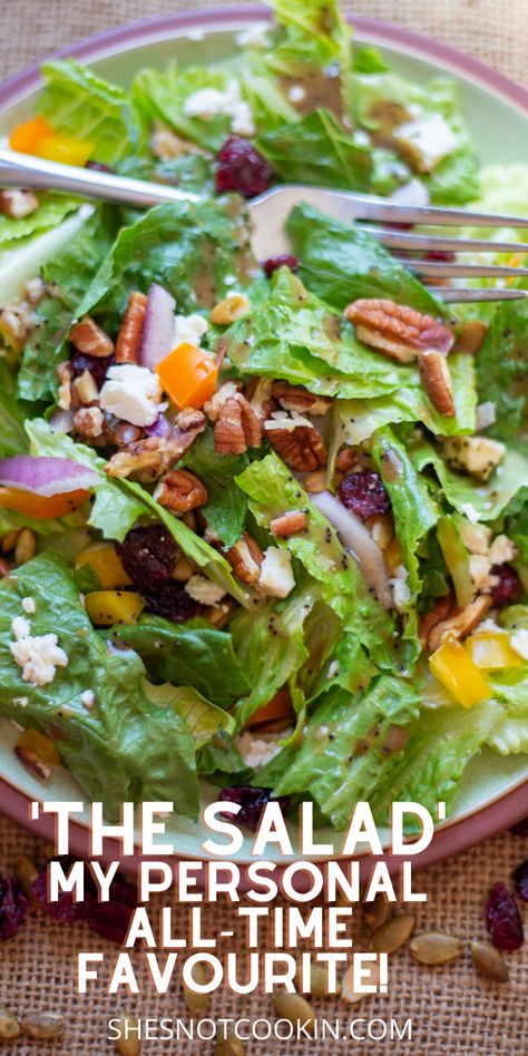 Romaine Lettuce Recipe, Lettuce Salad Recipes, Lettuce Recipes, Gourmet Salad, Leafy Salad, Side Salad Recipes, Romaine Salad, Green Salad Recipes, Fresh Salad Recipes