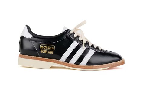 Brain Dead adidas Bowling Shoe Release Date | Hypebeast Bowling Shoes, Black And White Colour, Retro Look, The Brain, Bowling, Release Date, Designer Shoes, Brain, Adidas