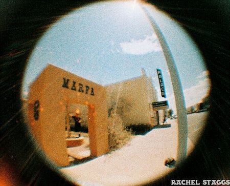 Marfa, Texas: A Visual Diary on 110mm Film – Lomography Fisheye Baby on http://wanderlustandlipstick.com/blogs/wanderingartist West Texas, 110 Film Photography, Lomography Fisheye, Studio Vibes, Marfa Texas, Texas Photo, Texas Travel, Visual Diary, Photo Diary