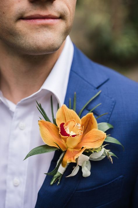 Tropical Pocket Boutonniere, Tropical Groom Boutonniere, Tropical Flower Boutonniere, Tropical Wedding Boutonniere, Tropical Wedding Groom, Hibiscus Boutonniere, Beach Bouquet Wedding, Tropical Wedding Groomsmen, Small Tropical Bouquet