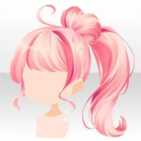 Limited Edition Fashion Pack | CocoPPa Play Wiki | Fandom Cocoppa Play Ponytail, Coppa Play Hair, Magical Girl Hairstyles, Magical Girl Hair, Cocoppa Play Hair, Fancy Ponytail, Long Hair Waves, Chibi Hair, Magical Girl Aesthetic