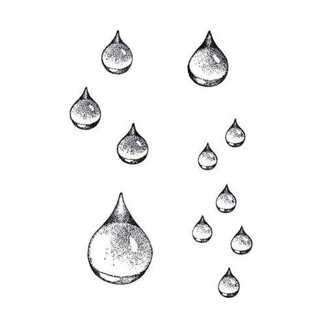 Inspiration For Drawing, Teardrop Tattoo, Rain Tattoo, Dandelion Tattoo, Stippling Art, Music Drawings, Sternum Tattoo, Meaningful Tattoos, Rain Drops