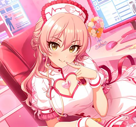 Idolmaster Icons, Idol Master, Idolmaster Cinderella, Idolmaster Cinderella Girls, Portrait Cartoon, Kawaii Core, Pastel Pink Aesthetic, Picture Icon, Rhythm Games