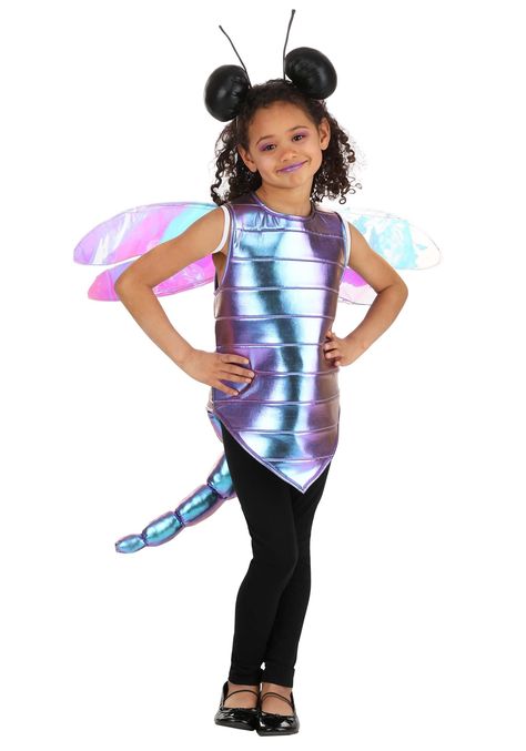 Dragonfly Costume, Bug Costume, Glitter Ballet Flats, Creepy Spider, Pink Tights, Dragonfly Wings, Costume For Kids, Animal Costumes, Beautiful Bugs