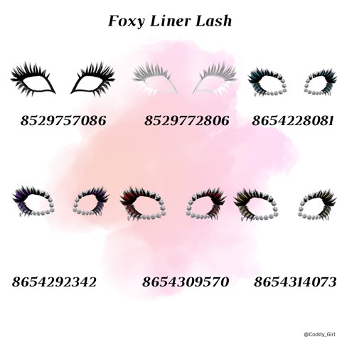 Foxy Liner, Light Blue Outfit, Codes Wallpaper, Roblox Catalog, Yk2 Outfits, Cottage Core Outfit, Brookhaven Codes, White Eyelashes, Iphone Wallpaper Cat