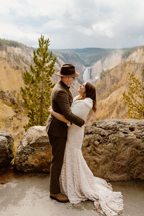 Yellowstone National Park Elopement Wedding Yellowstone National Park Wedding, Yellowstone National Park Elopement, Yellowstone Photos, Yellowstone Elopement, Yellowstone Wedding, Yellowstone National Park Photography, Yellowstone Photography, Lamar Valley, Paper Rings