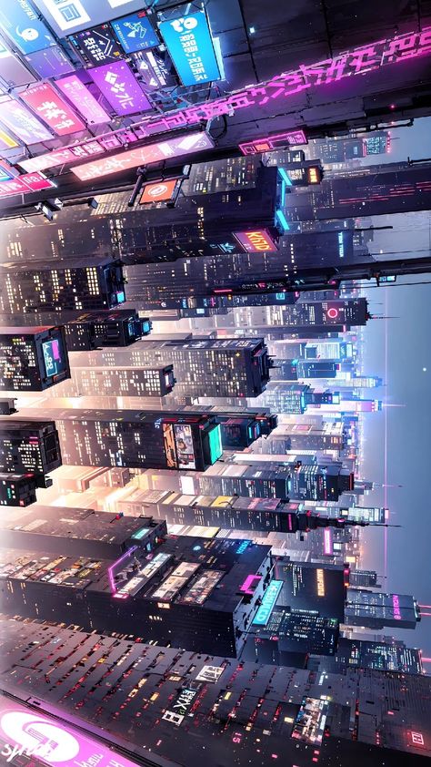 Futuristic Pc Wallpaper, Cyberpunk City Landscape, Cyberpunk Architecture Buildings, Futuristic Wallpaper Aesthetic, Cyberpunk City Drawing, Cyberpunk City Background, Cyberpunk Drawing Sketch, Futuristic City Aesthetic, Neon City Background