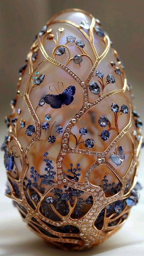 Happy Easter Art, Fabrege Eggs, Egg Artwork, Eggs Art, Egg Artistry, Egg Shell Art, Faberge Jewelry, Dragon Eggs, Festive Activities