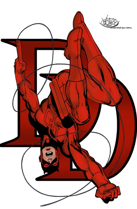 Daredevil Artwork, Devil Cartoon, Daredevil Elektra, Daredevil Art, Daredevil Comic, Marvel Comics Vintage, Dare Devil, Marvel Knights, Body Art Photography