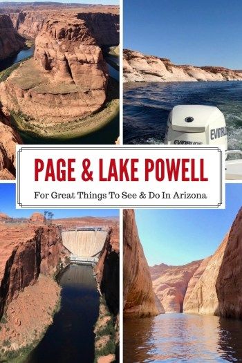 Things To Do On A Stay In Page And Lake Powell In Arizona - Retired And Travelling Lake Powell Houseboat, Lake Powell Arizona, Houseboat Vacation, Glen Canyon Dam, Arizona Living, Page Az, Arizona Vacation, Adventure Ideas, Glen Canyon