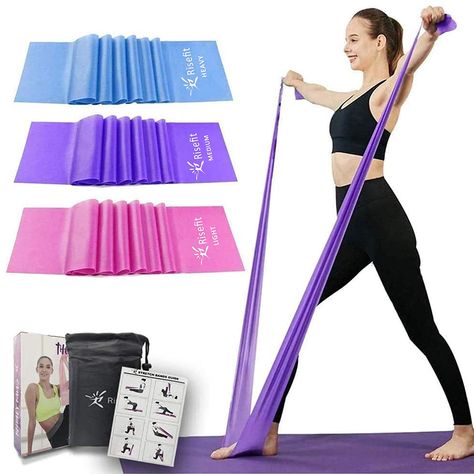 Stretching Flexibility, Gymnastics Flexibility, Resistance Band Set, Resistance Band Exercises, Dance Equipment, Pilates Yoga, Stretch Bands, Pilates Reformer, Resistance Bands