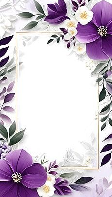 Purple Perfume, A4 Size Paper, Paper Border, Beautiful Frames, Purple Bottle, Perfume Art, Blue Perfume, Father Images, Background Flower