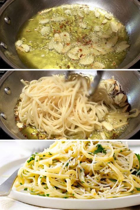 Linguini With Olive Oil And Garlic, Garlic Aioli Pasta, Chicken Pasta With Olive Oil, Garlic And Oil Pasta With Sausage, Tortellini With Olive Oil And Garlic, Shrimp Pasta Olive Oil Garlic, Pasta With Garlic And Oil, Garlic Olive Oil Pasta Sauce, Pasta With Olive Oil And Garlic