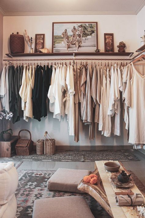 Spare Room Walk In Closet, Spare Room Closet, Spare Bedroom Closets, Dream Dressing Room, Organisation Tips, Closet Wall, Apartment Goals, Closet Renovation, Open Closet