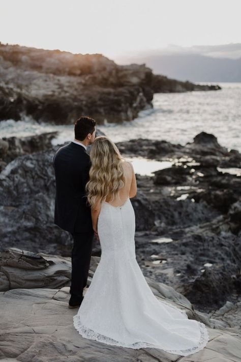 Hawaiian Elopement in Honolua Bay, Maui Hawaiian Elopement, Maui Elopement, Bella Photography, Maui Photographers, Kauai Wedding, Hawaii Destination Wedding, Hawaii Elopement, Maui Vacation, Hawaiian Wedding