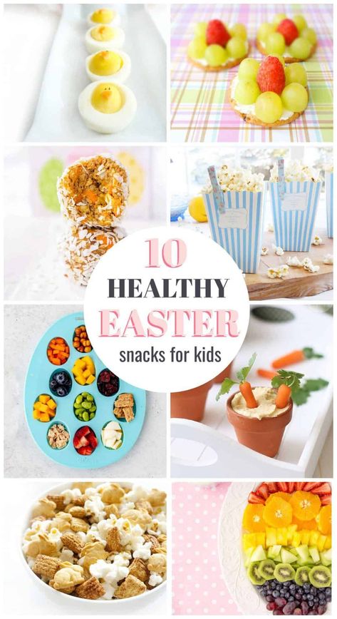 Make Easter more enjoyable for you and your kids. These snack ideas are easy to make and are absolutely healthy. Click to read more. Easter Kids Snacks, Healthy Easter Snacks, Healthy Easter Treats, Easter Fun Food, Healthy School Snacks, Healthy Homemade Snacks, Healthy Easter, Easter Snacks, Healthy Snack Options