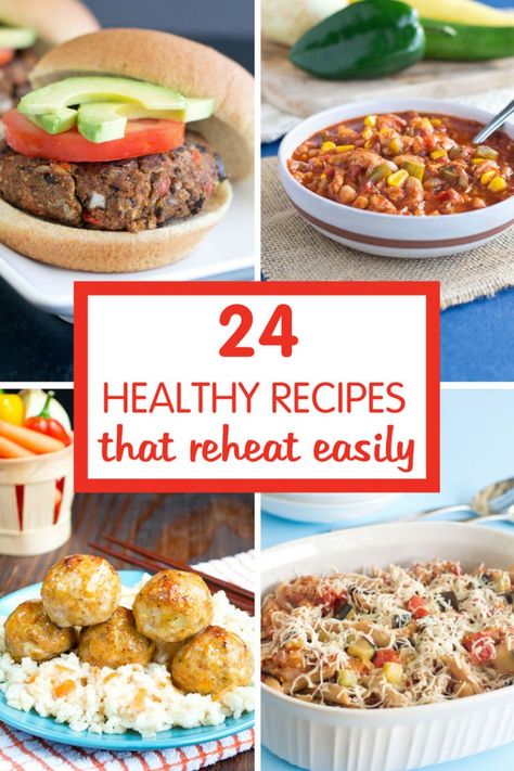 Healthy Reheatable Meals, Reheat Dinner Meals, Easy To Reheat Meals, Inexpensive Recipes, Meal Train Recipes, Weeknight Dinner Recipes Easy, Inexpensive Meals, Meat Dinners, Protein Meals