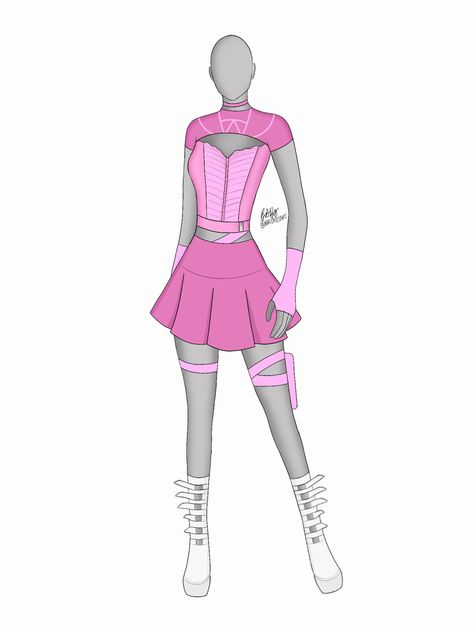 Pink Superhero Suit Female, Super Hero Outfits Pink, Superhero Suit Design Female Pink, Pink Superhero Suit Design, Pink Hero Costume Design, Pink Hero Suit, Pink Hero Costume, Pink Superhero Suit, Marvel Suits