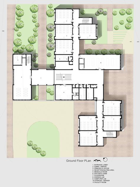 High School Concept Architecture, Layout School Architecture, High School Architecture Plan, School Plans Architecture Design, High School Blueprints, School Layout Plan Architecture, Highschool Layout Plan, School Planning Ideas, High School Layout Plan