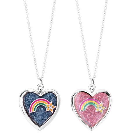 Heart Box Pendant Necklace Vintage Rainbow Jewelry Locket Necklace Features: The locket is easy to open and close, hinge joint is smooth and the lock is secure,It's a very safe place to keep your inside. It's a sweet way to put the photos in the locket; You just find the right photo to cut into a heart shape. The and unique design will definitely attract the attention of others. Exquisite accessories help add fun to your favorite clothes accessories. Occasion: Weddings, banquets, gifts, daily life, dance parties, dance parties, etc. Specifications: Material: Copper Size: Approx.1.2x1.2cm/ 0.47x0.47inch Length: Approx.45+50cm/ 17.71+19.68inch Package Includes: 2 Pieces Necklaces note: Please allow 1-2cm errors due to manual measurement,pls make sure that you do not mind before you order. Du Bff Necklace, Best Friend Necklace, Artisan Jewelry Necklaces, Pink Gift Box, Dance Parties, Photo Locket Necklace, Bff Necklaces, Heart Locket Necklace, Jewelry Lockets