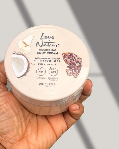 Check out the description on Oriflame Nigeria Oriflame Body Cream, Oriflame Beauty Products, Extra Dry Skin, Love Nature, Damaged Skin, Body Cream, Clear Skin, Dry Skin, Body Lotion