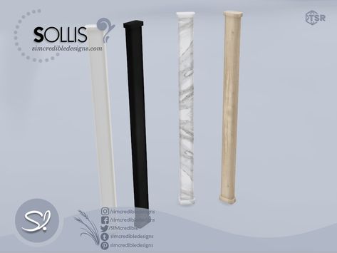 The Sims Resource - Sollis Column 2 [Medium] Ts4 Pillar Cc, Sims 4 Cc Build Mode Columns, Sims 4 Cc Pillars Patreon, Sims 4 Mods More Columns, Stair Cc Sims 4, Pillar Cc Sims 4, Sims 4 Column Cc, Sims 4 Pillar, Sims 4 Pillars Cc