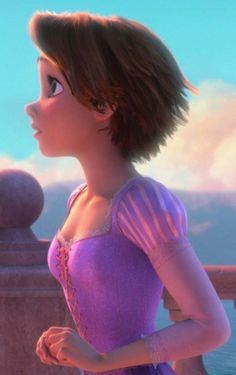 Rapunzel Short Hair, Rapunzel Cosplay, Short Hair Back, Disney Princess Rapunzel, Rapunzel Hair, Short Brown Hair, Girl Haircut, Princess Rapunzel, Tangled Rapunzel