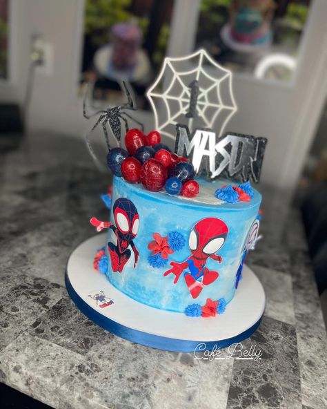 Spidey birthday cake Marvel Spidey And His Amazing Friends Cake, Spidey Birthday Party Cake, Spider Man And Amazing Friends Cake, Spidey 3rd Birthday Cake, Spiderman And His Amazing Friends Birthday Cake, Spider-man And His Amazing Friends Birthday Cake, Spidie And Friends Cake, Spidey And Amazing Friends Birthday Cake, Spider And Friends Birthday Cake