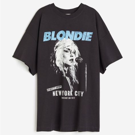 Nwt Website Description In Photos Still In Bag Blondie Tshirt, 70s T Shirts, Parallel Lines, Debbie Harry, Strange Things, Retro Tshirt, Workout Tshirts, Vintage 70s, The Old