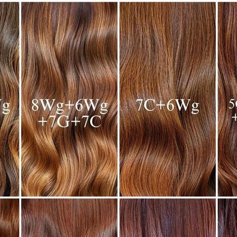 Copper Hair Color Formulas, Shades Eq Formulas, Red Hair Formulas, Copper Highlights On Brown Hair, Copper Blonde Balayage, Redken Color Gels, Copper Brown Hair Color, Pumpkin Spice Hair, Copper Brown Hair