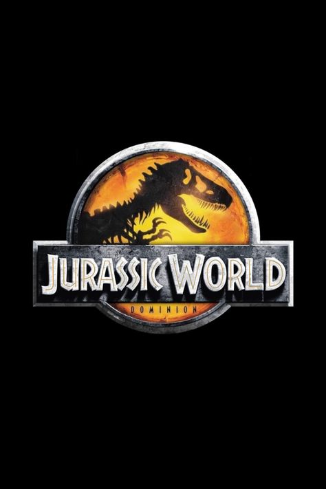 Created by combining the logos for Jurassic World and JW: Dominion Jurassic World Logo, Film Jurassic World, Prehistoric Fossils, Jurassic World Movie, New Jurassic World, Rupert Friend, Jurassic World Dominion, Gothic Dragon, Jake Johnson