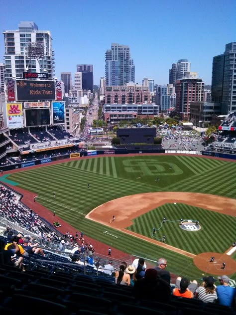 Padres Petco Park San Diego, Padres Stadium, Sand Diego, Major League Baseball Stadiums, Padres Baseball, San Diego Vacation, Mlb Stadiums, Baseball Park, Petco Park