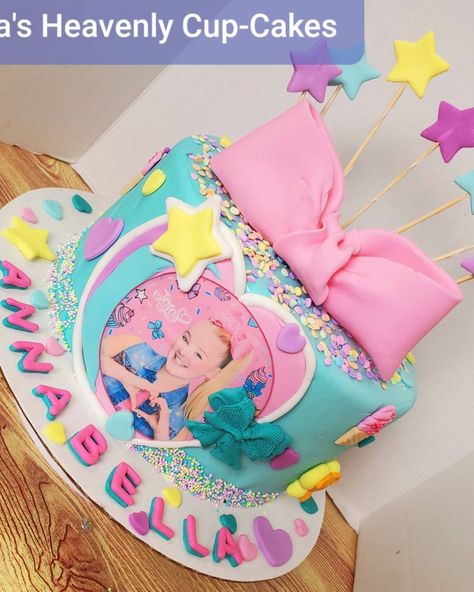 Nastya Birthday Cake, Jojo Siwa Cake, Diy Cakes, Birthday 22, Lol Doll Cake, Jojo Siwa Birthday, Doll Cake, Jojo Siwa, Diy Cake