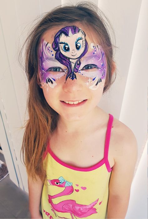 Twilight sparkle face paint Unicorn my little pony Surreal Strokes Face Painting Face Paint Unicorn, Paint Unicorn, Kids Face Paint, Facepainting Ideas, Paint Design, Face Painting Designs, Painting Designs, Facepaint, Twilight Sparkle