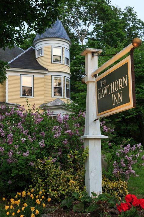 Coastal Bed And Breakfast, Inn Owner Aesthetic, New England Bed And Breakfast, New England Home Aesthetic, Bed And Breakfast Aesthetic, New England Lake House, Inn Exterior, Inn Decor, Bed And Breakfast Ideas