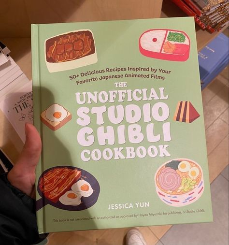 The Unofficial Studio Ghibli Cookbook, Studio Ghibli Cookbook, Ghibli Cooking, Ghibli Food Recipes, Studio Ghibli Recipes, Studio Ghibli Food Recipes, Anime Cookbook, Studio Ghibli Books, Ghibli Books